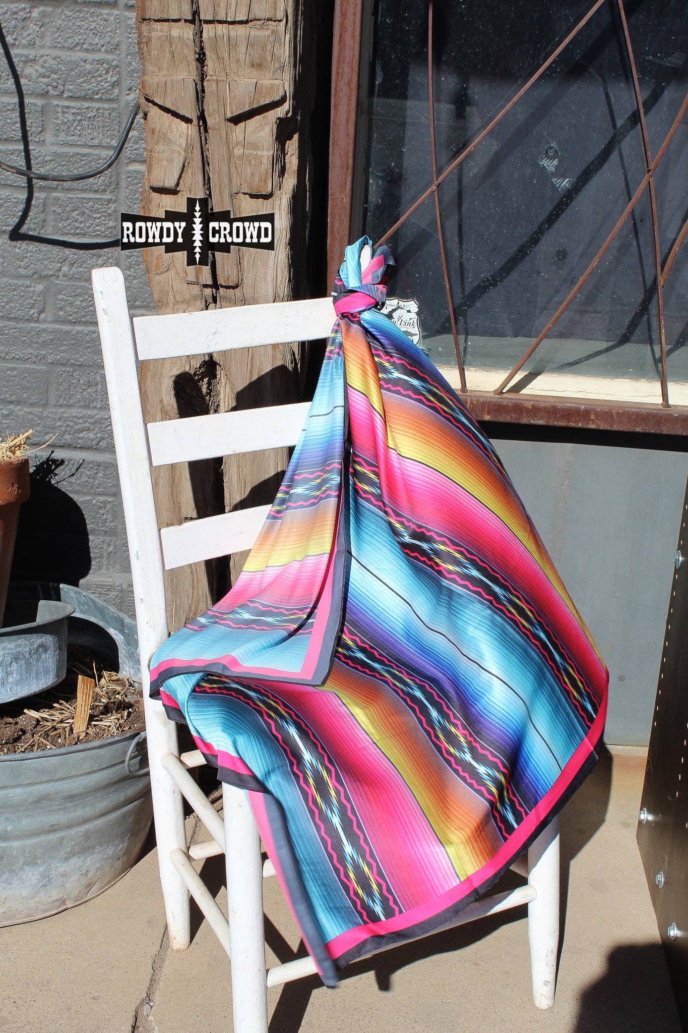 Serape Aztec Wild Rag/ Scarf