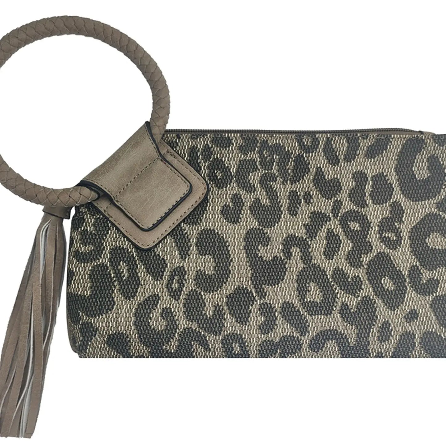 Fashion Cuff Handle Wristlet Clutch