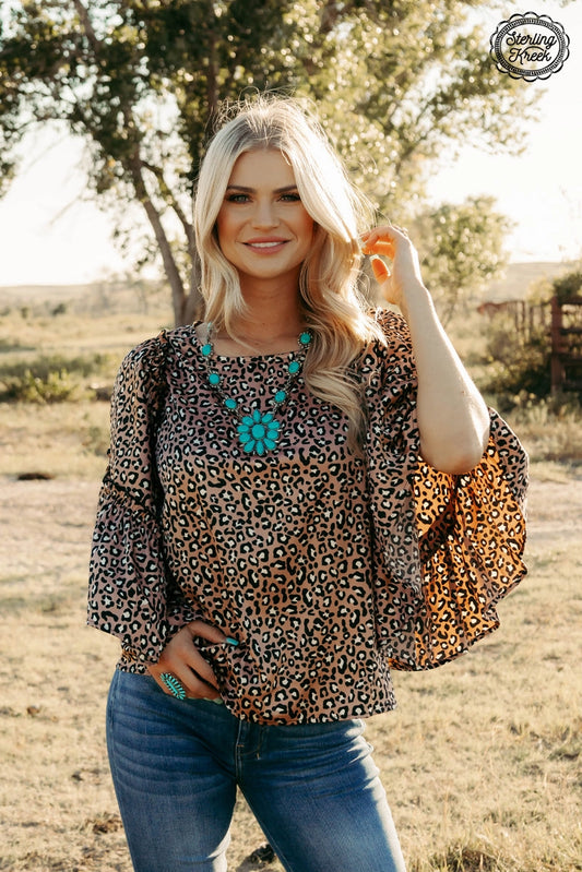 Into The Night Leopard Top