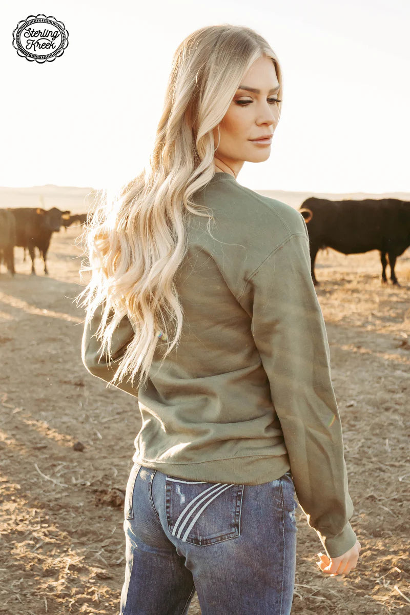Punchy Poinsettia Pullover