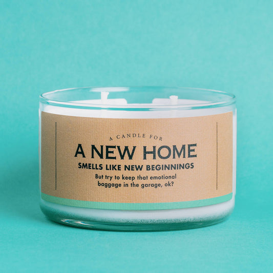 A Candle for A New Home | Funny Candle for Housewarming